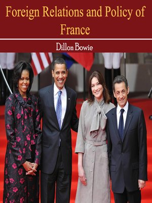 cover image of Foreign Relations and Policy of France